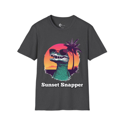 Humor- Sunset Snapper Unisex Softstyle T-Shirt