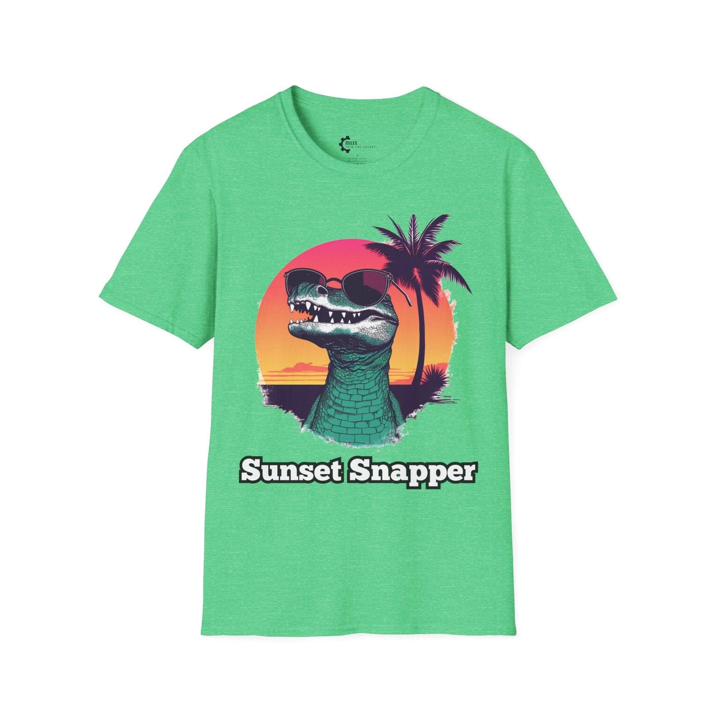 Humor- Sunset Snapper Unisex Softstyle T-Shirt