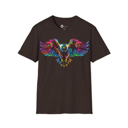 Neon Eagle Unisex Softstyle T-Shirt