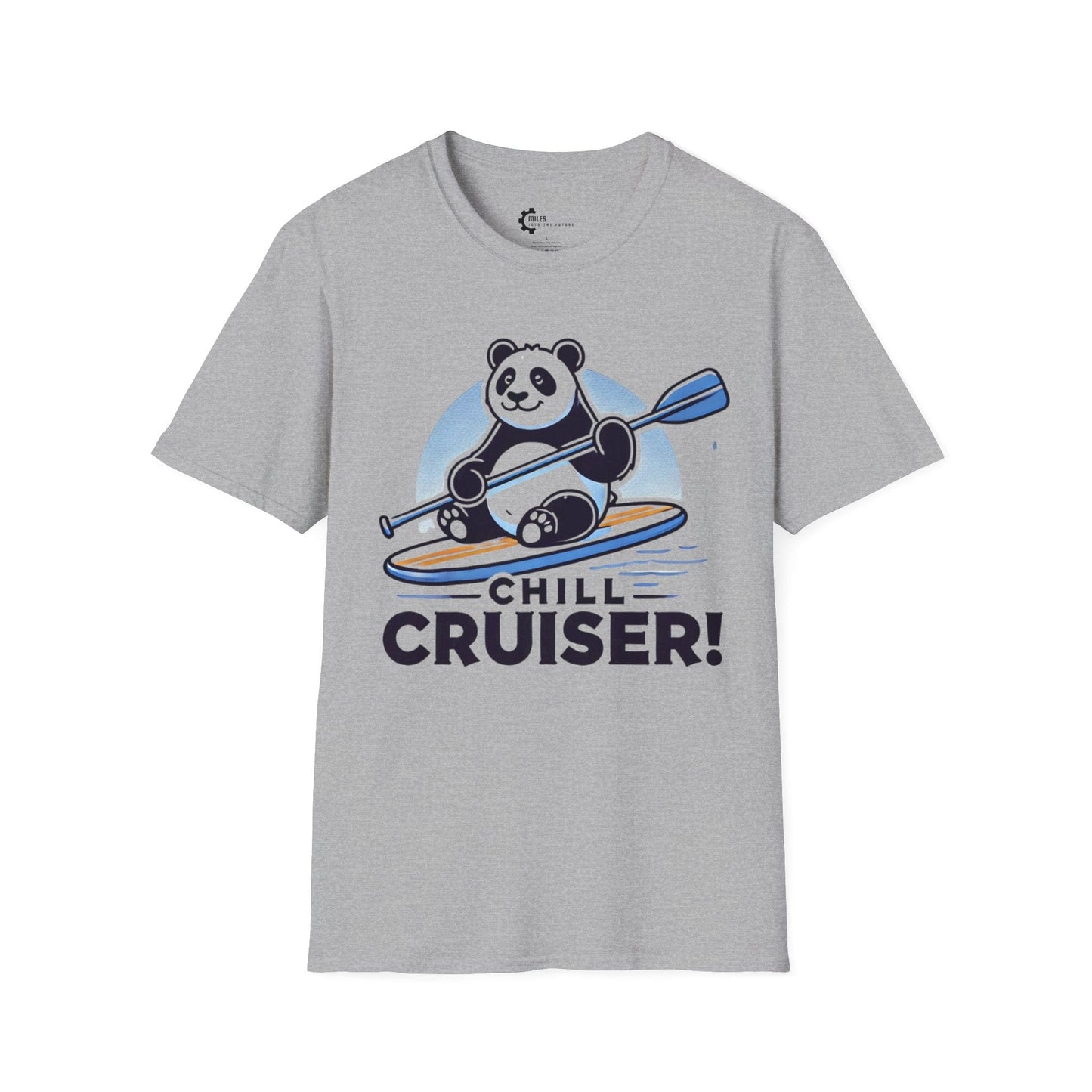 Paddleboat Panda Unisex Softstyle T-Shirt