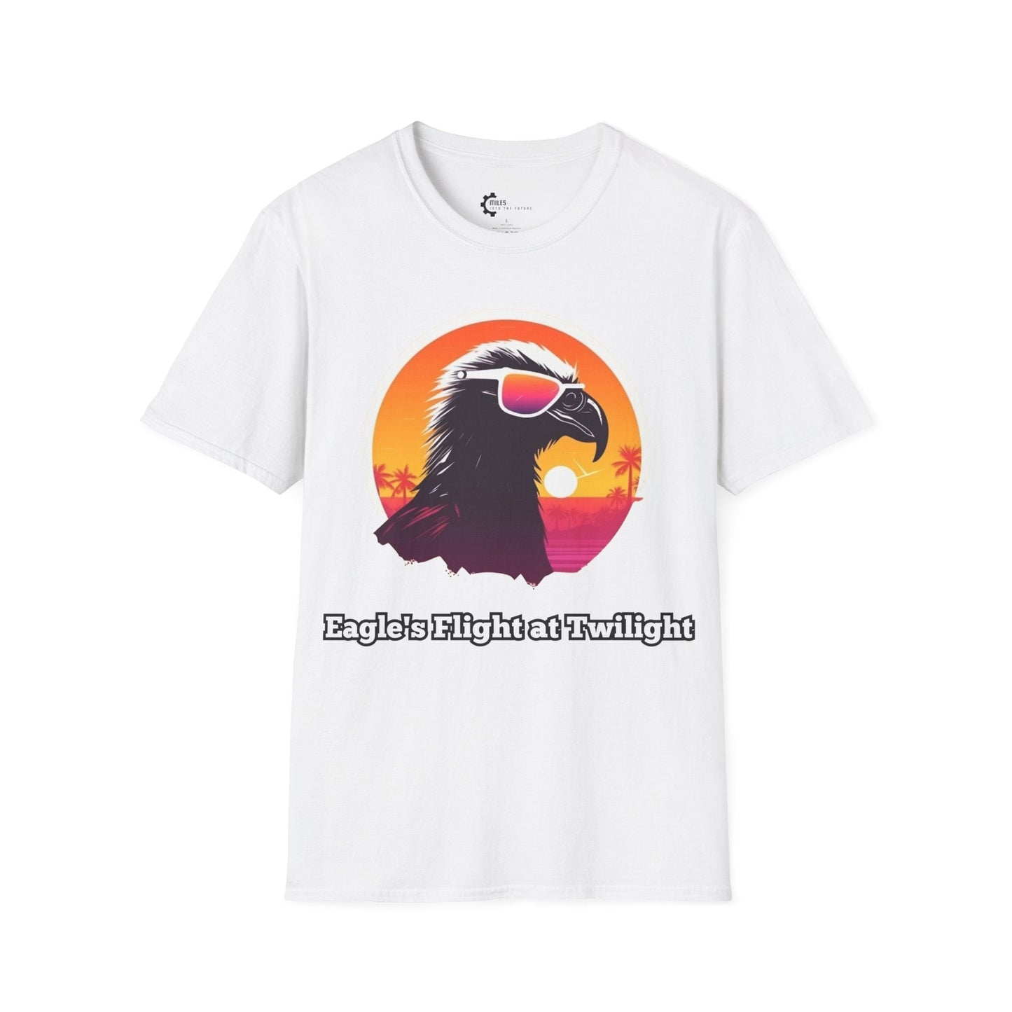 Humor- Eagle Sunset Unisex Softstyle T-Shirt