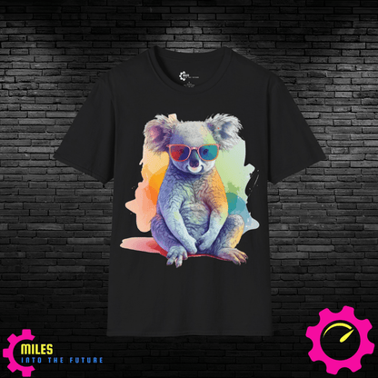 Relaxed Rainbow Koala Unisex Softstyle T-Shirt