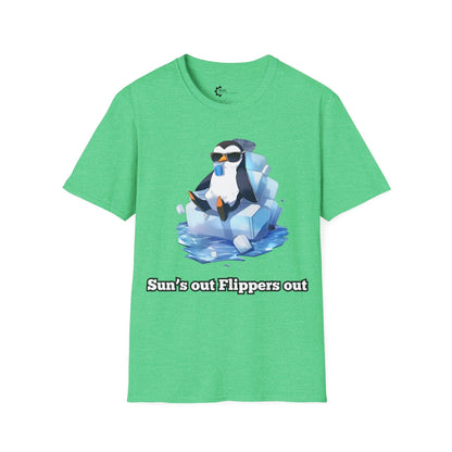 Humor- Penguin Ice Unisex Softstyle T-Shirt