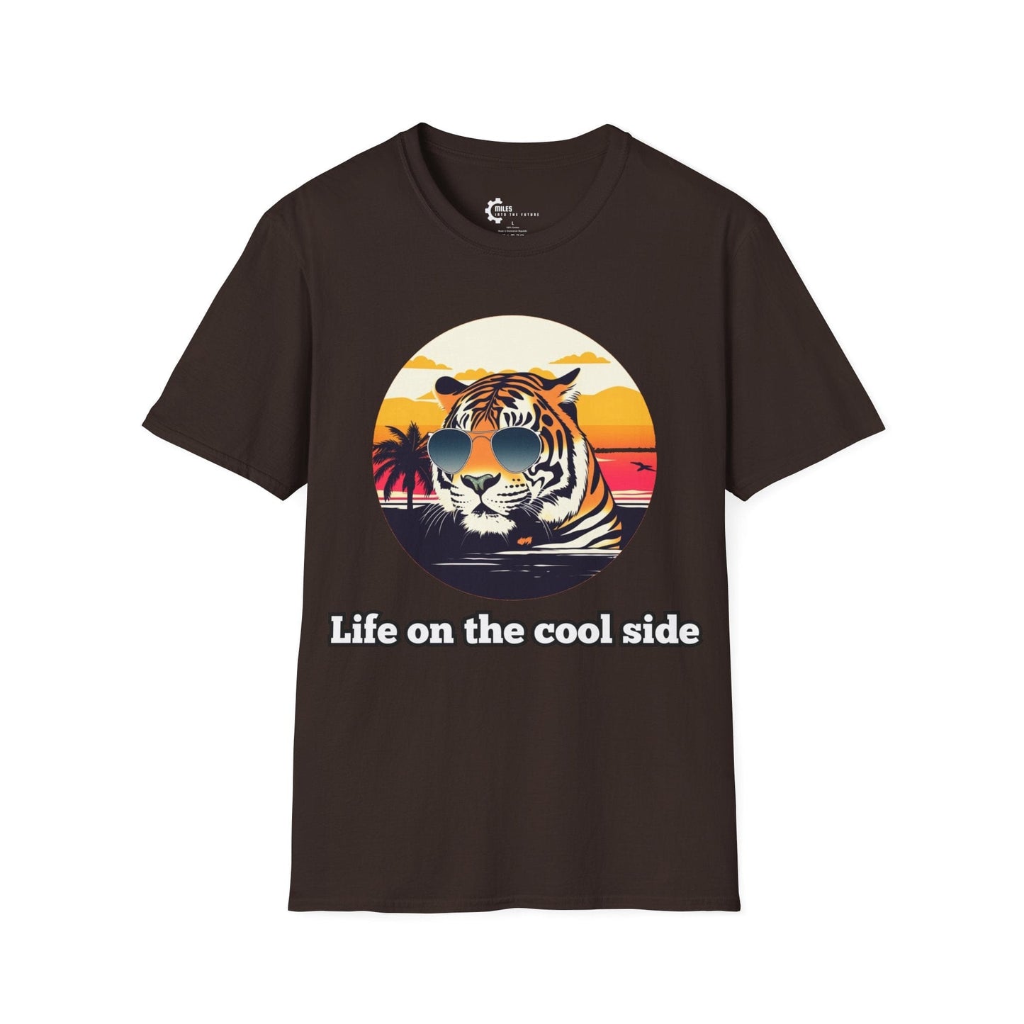 Humor- Tiger Cool Unisex Softstyle T-Shirt