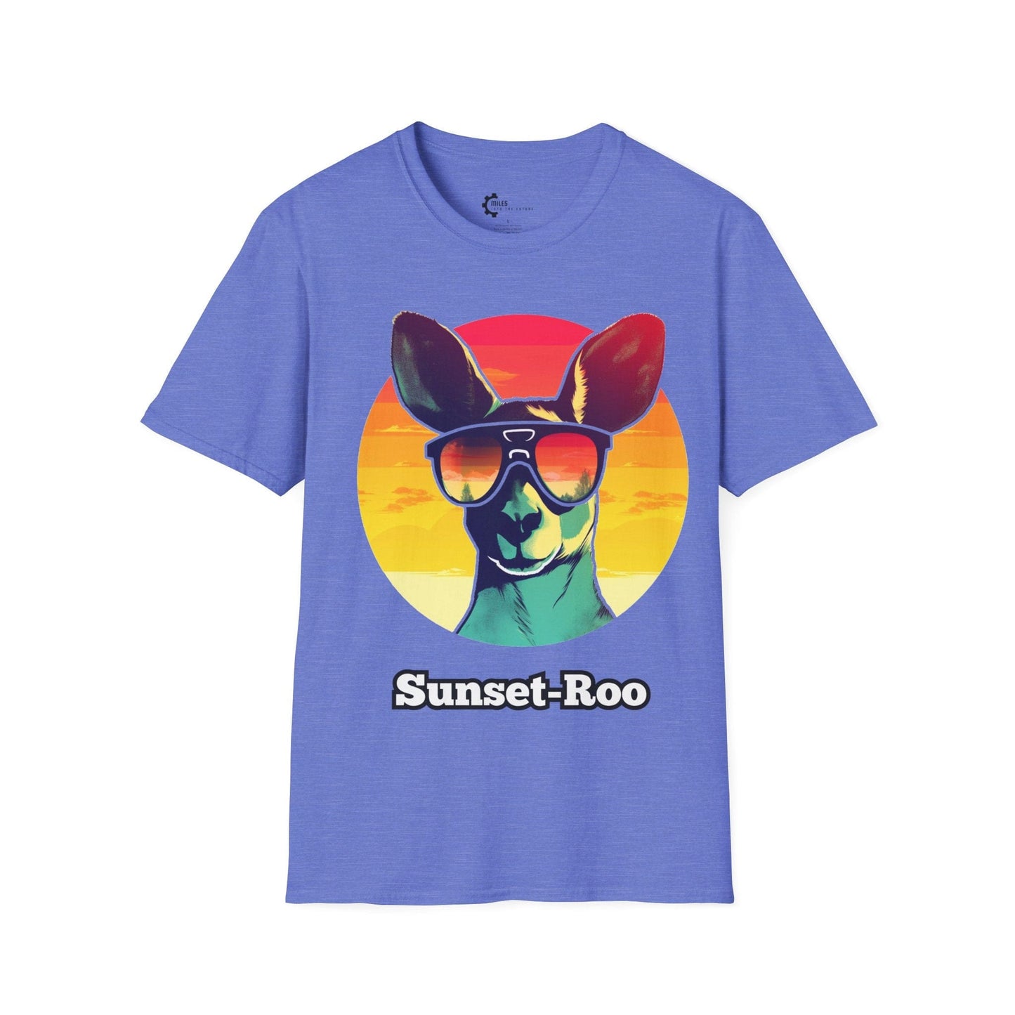 Kangaroo Sunset Unisex Softstyle T-Shirt