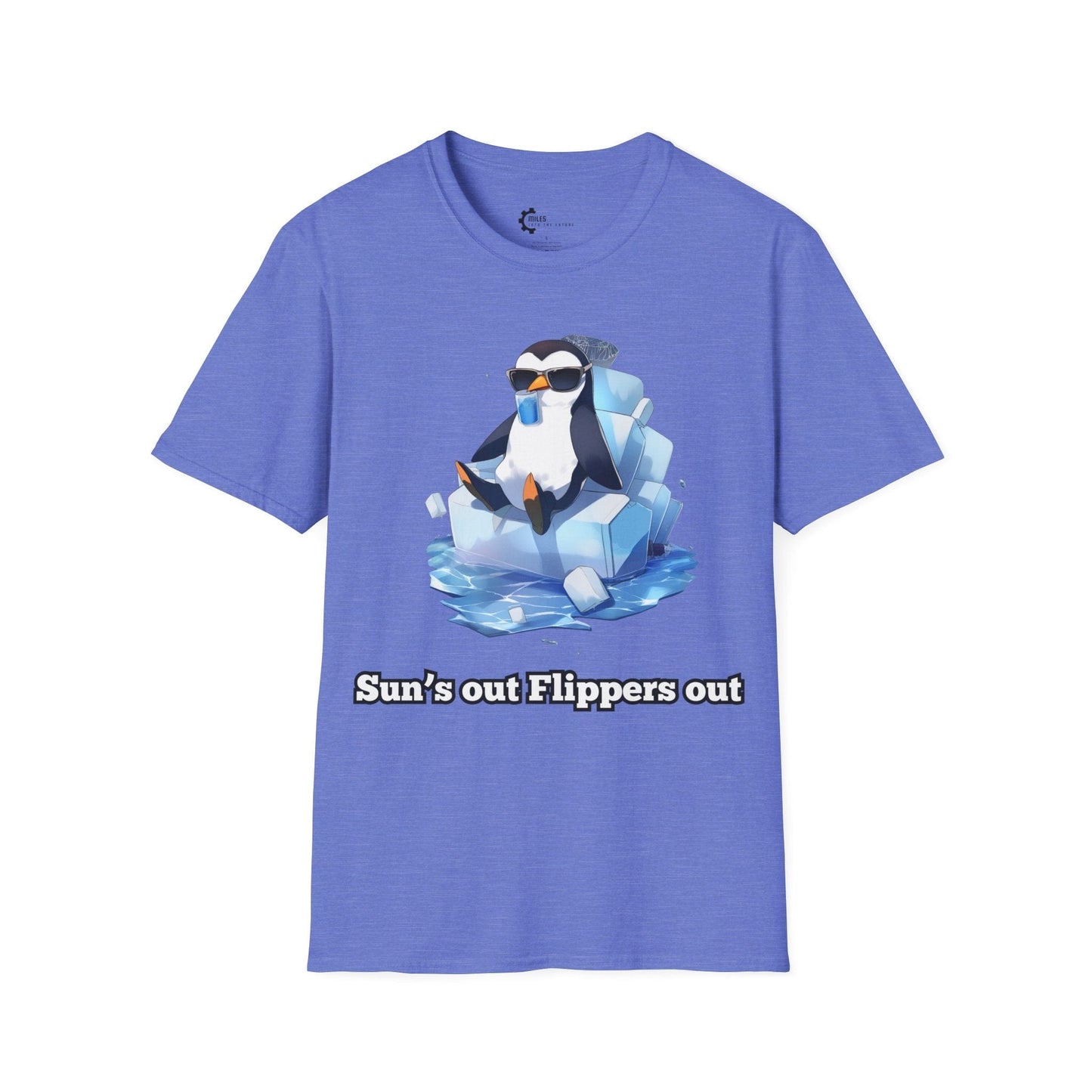 Humor- Penguin Ice Unisex Softstyle T-Shirt