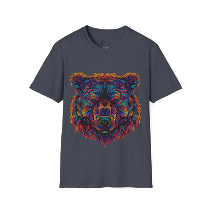 Neon Bear Unisex Softstyle T-Shirt