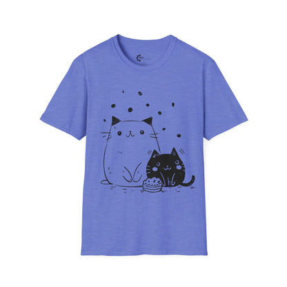 Feline Fun Unisex Softstyle T-Shirt