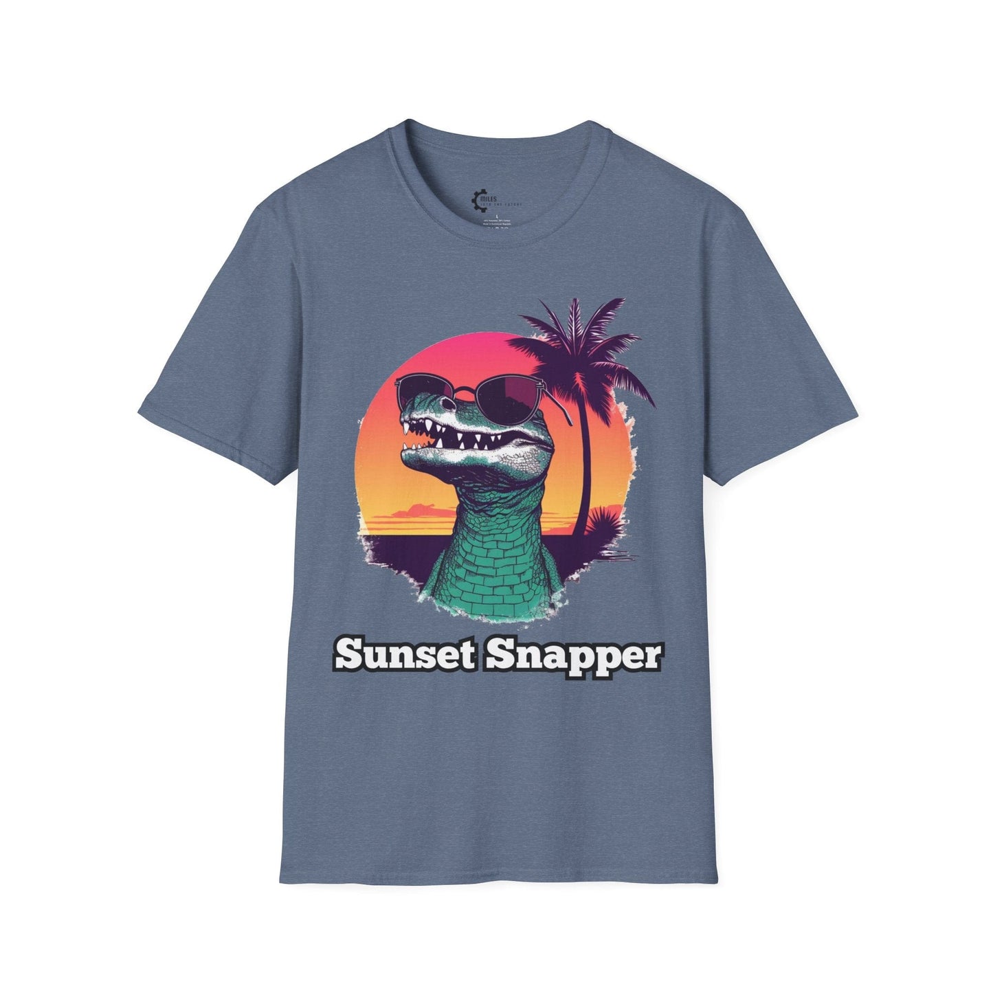 Humor- Sunset Snapper Unisex Softstyle T-Shirt