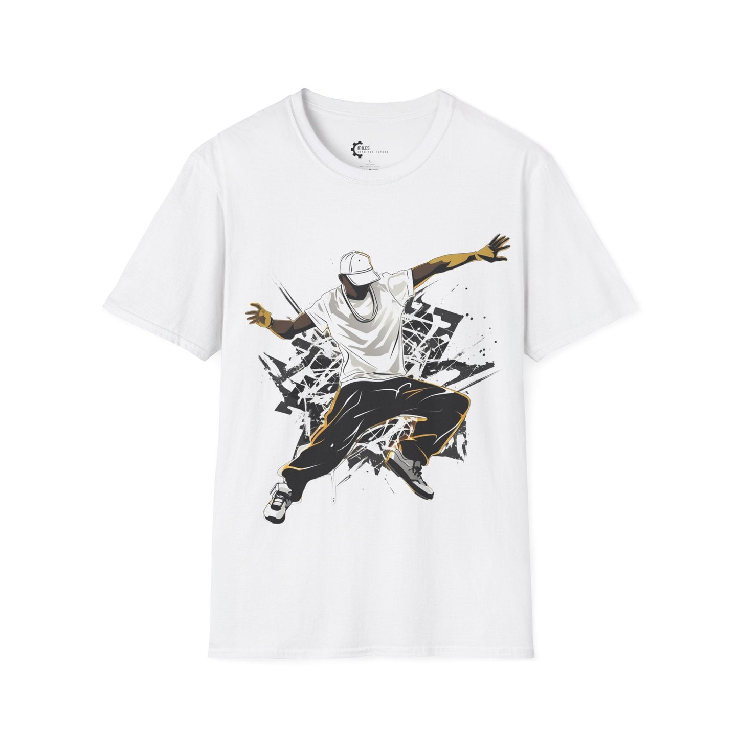 Break dance Unisex Softstyle T-Shirt