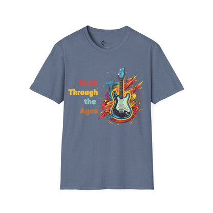 Rock through the Ages Unisex Softstyle T-Shirt