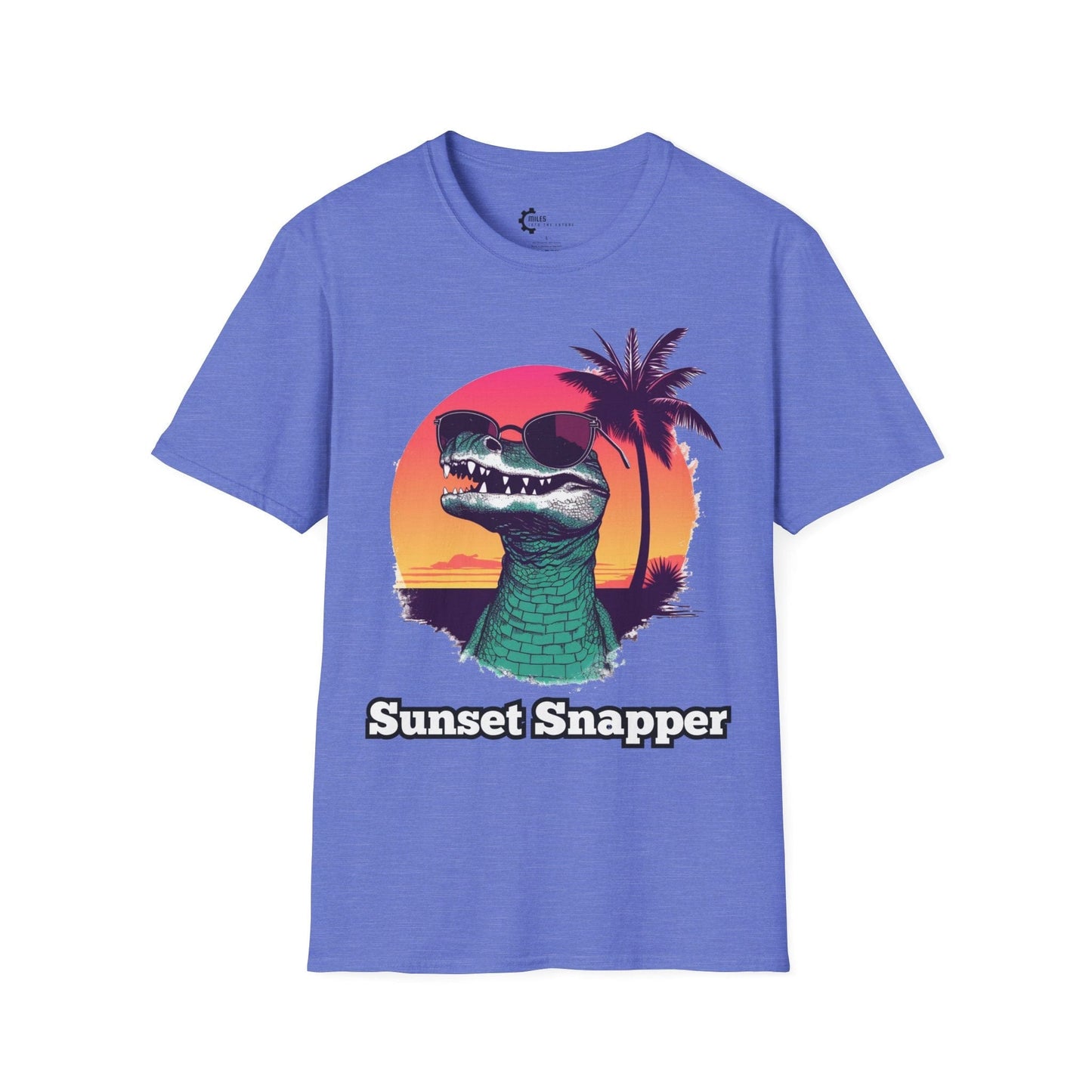 Humor- Sunset Snapper Unisex Softstyle T-Shirt