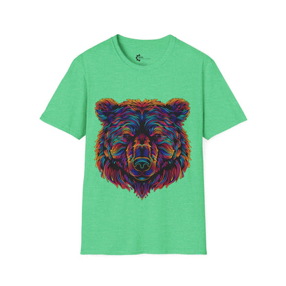 Neon Bear Unisex Softstyle T-Shirt