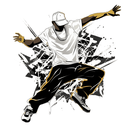 Break dance Unisex Softstyle T-Shirt