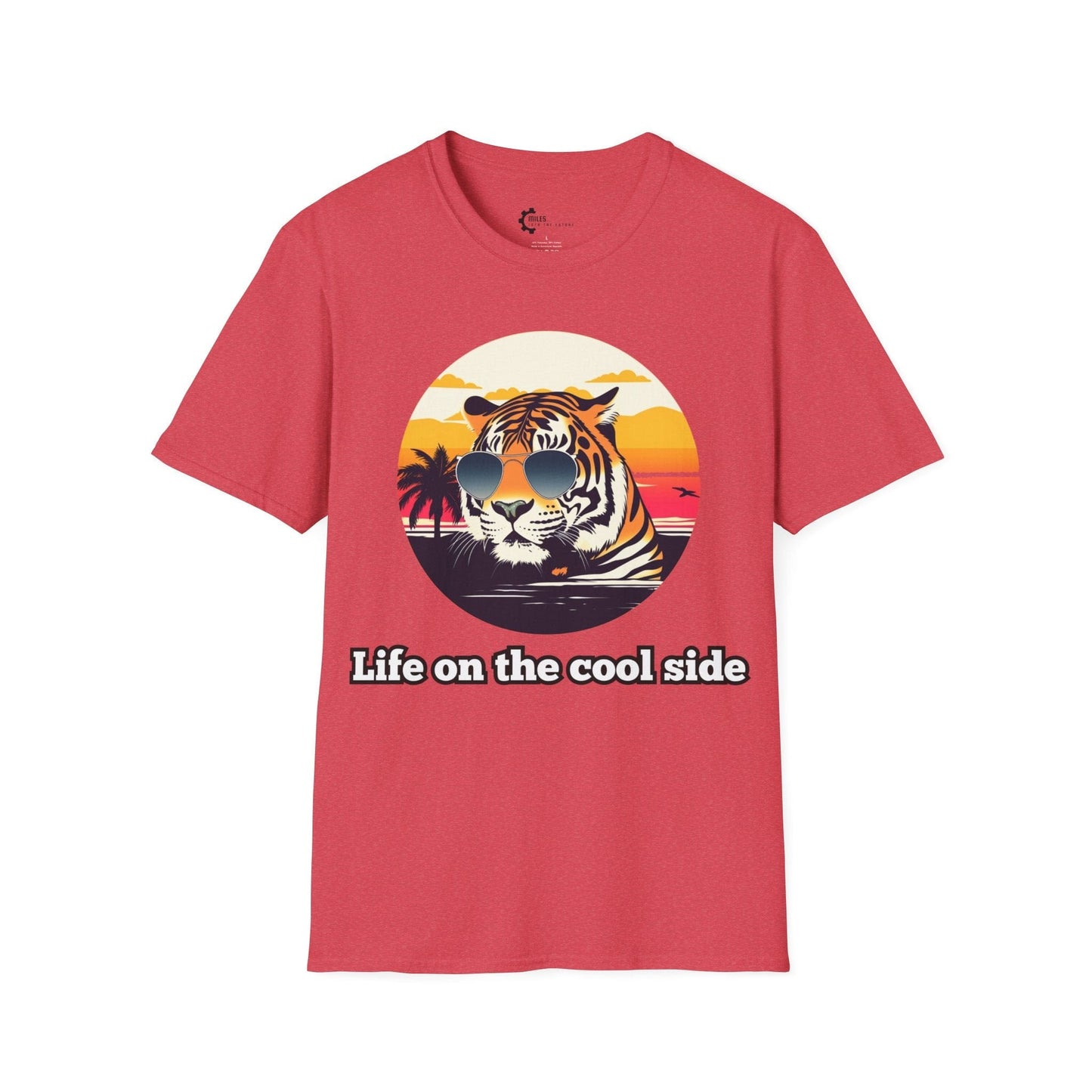 Humor- Tiger Cool Unisex Softstyle T-Shirt