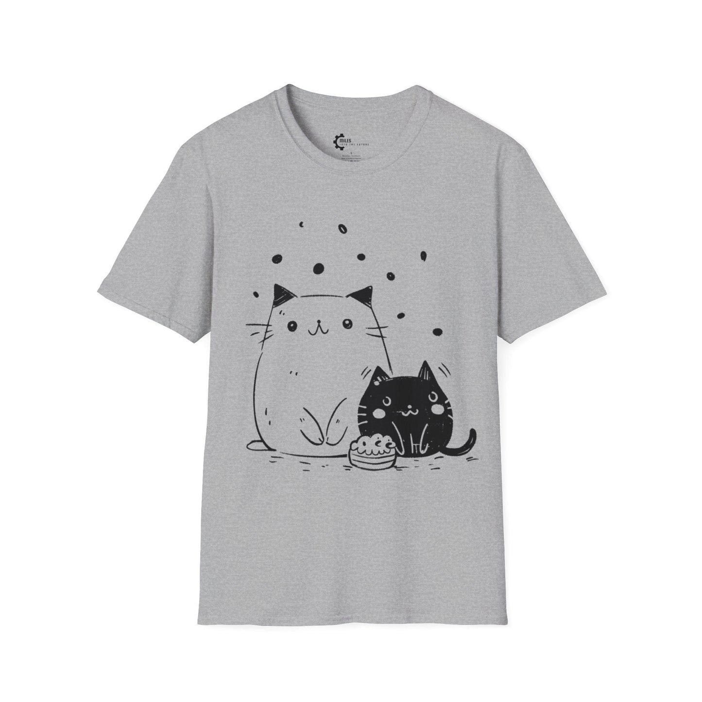 Feline Fun Unisex Softstyle T-Shirt