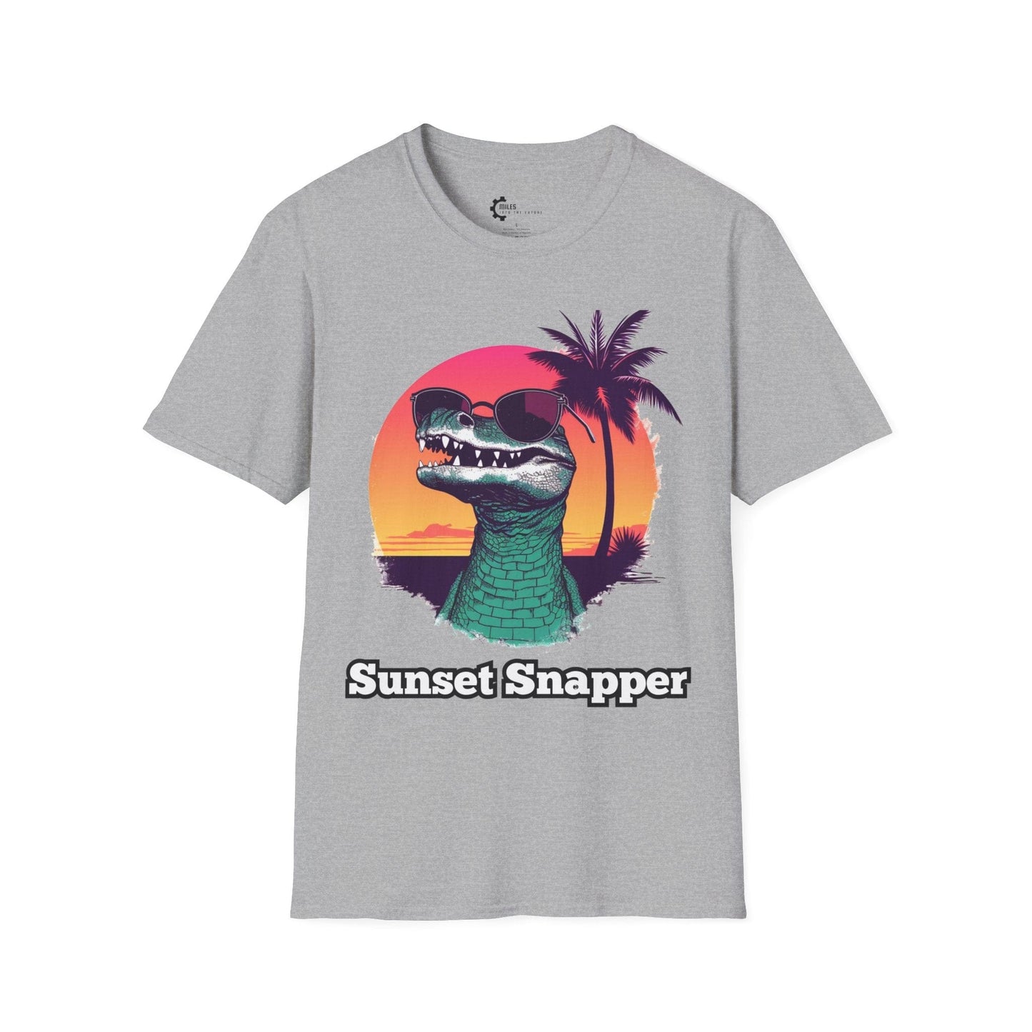 Humor- Sunset Snapper Unisex Softstyle T-Shirt