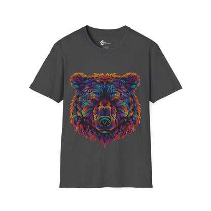 Neon Bear Unisex Softstyle T-Shirt