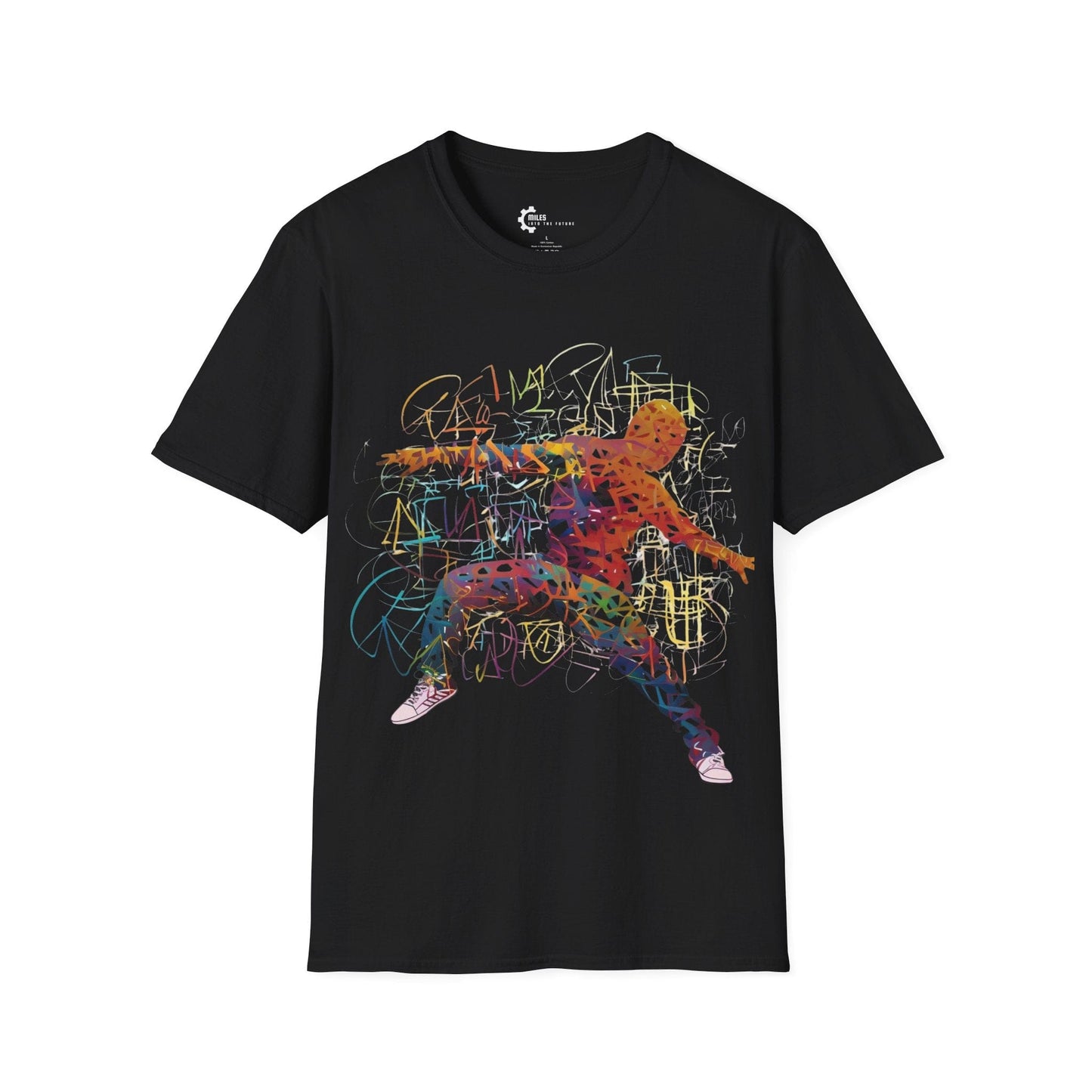 Abstract Breakdance Unisex Softstyle T-Shirt