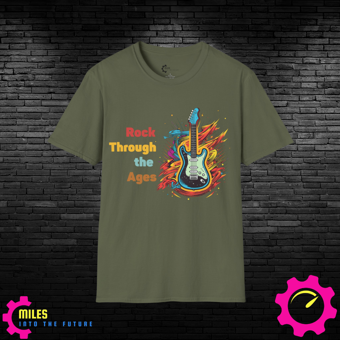 Rock through the Ages Unisex Softstyle T-Shirt