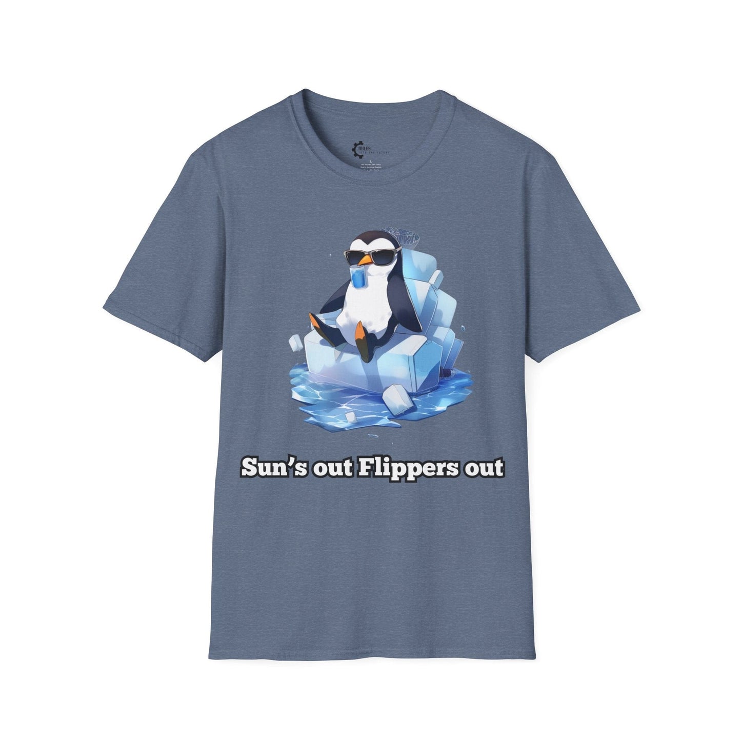 Humor- Penguin Ice Unisex Softstyle T-Shirt