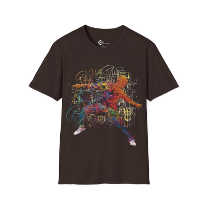 Abstract Breakdance Unisex Softstyle T-Shirt