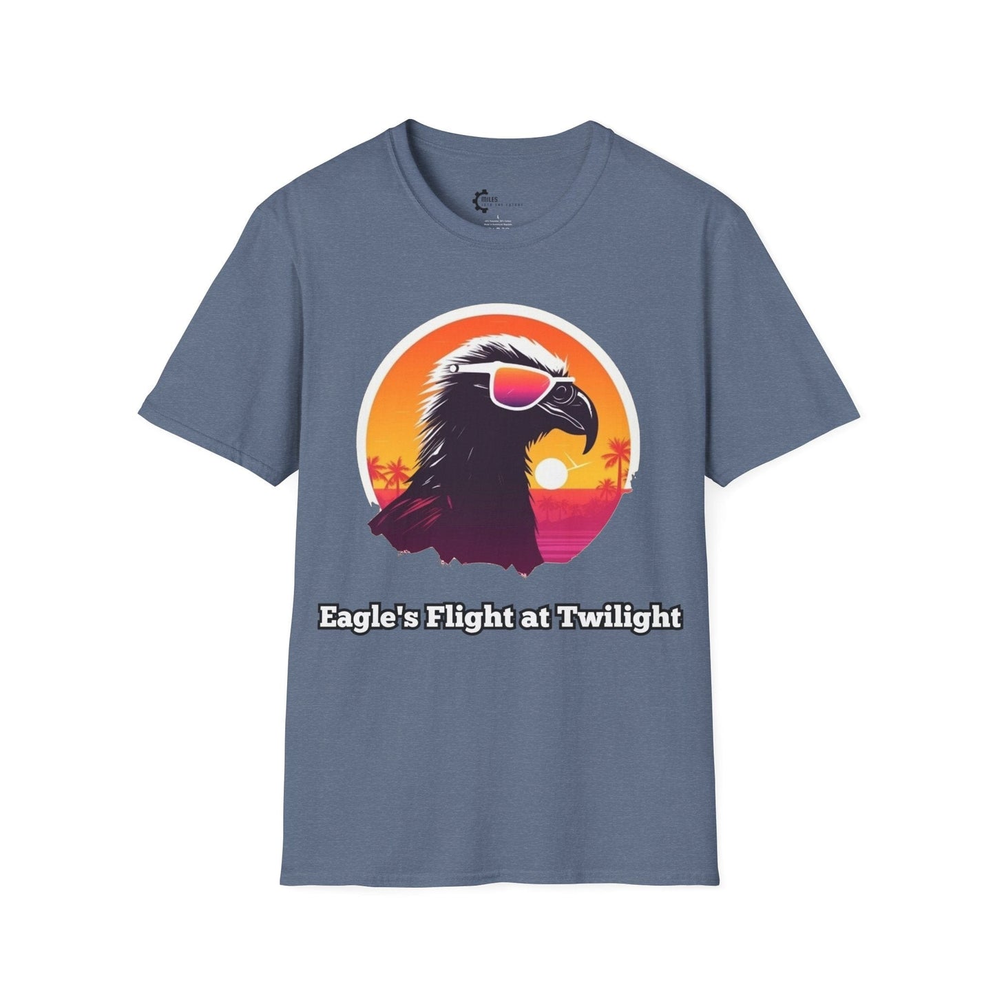 Humor- Eagle Sunset Unisex Softstyle T-Shirt