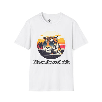 Humor- Tiger Cool Unisex Softstyle T-Shirt