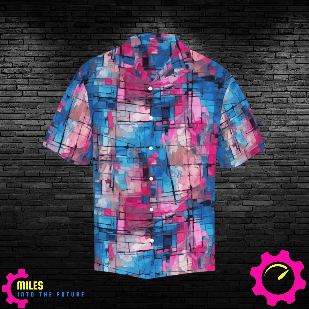 Pixelated Prism Retro Shirt