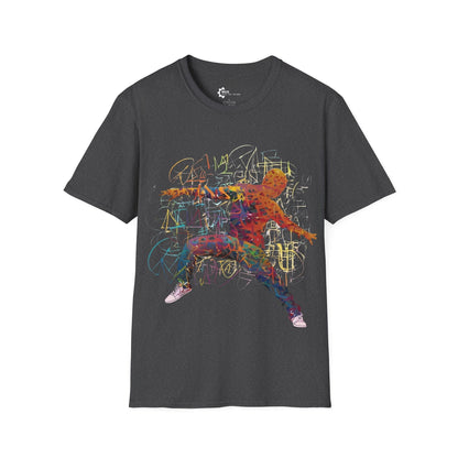 Abstract Breakdance Unisex Softstyle T-Shirt