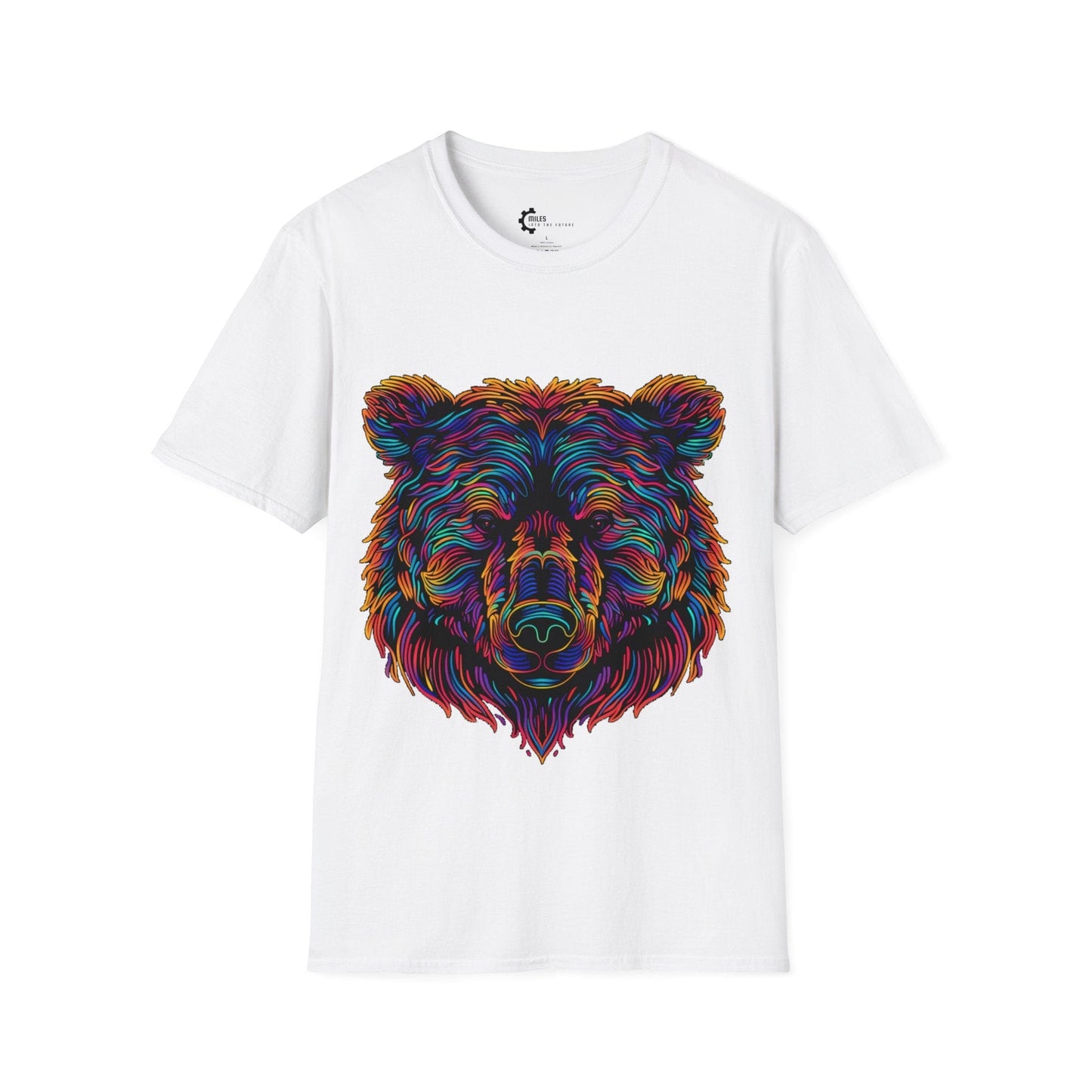 Neon Bear Unisex Softstyle T-Shirt