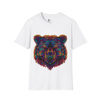 Neon Bear Unisex Softstyle T-Shirt