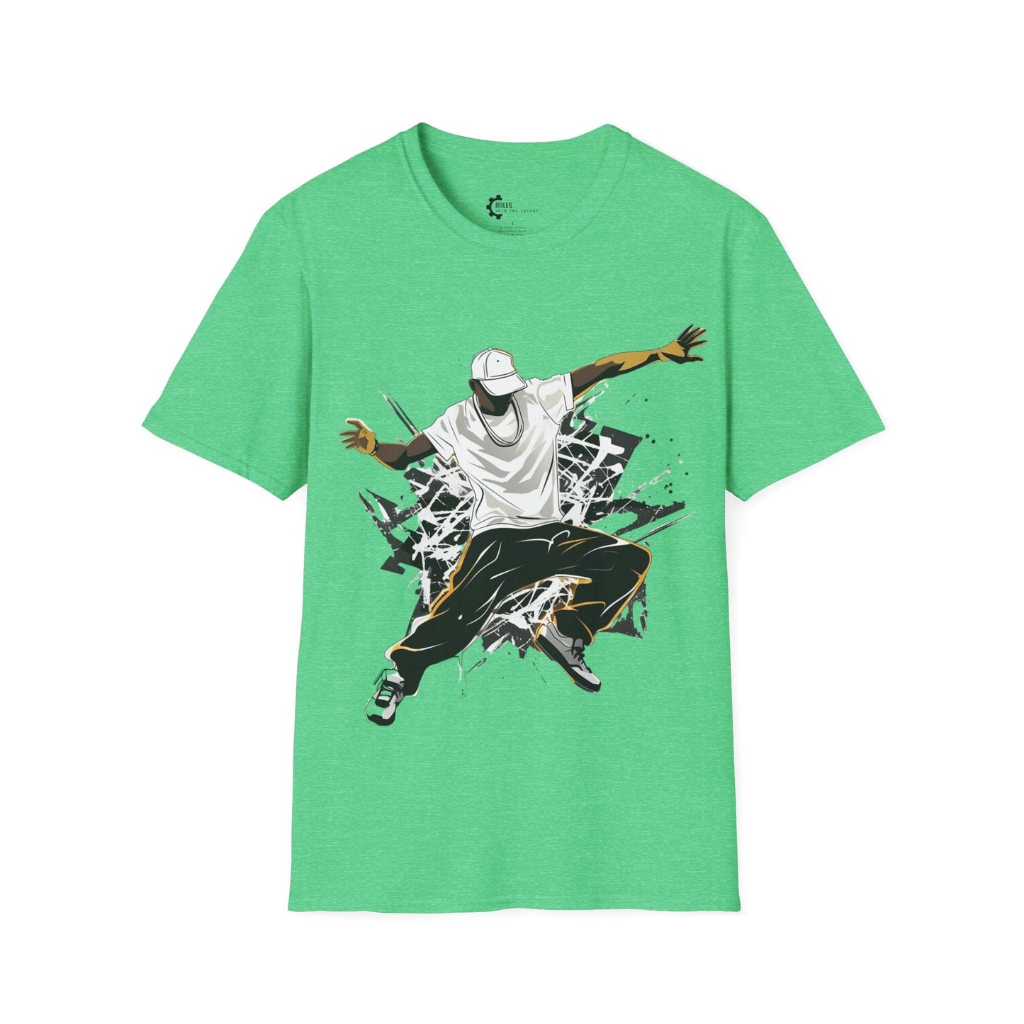 Break dance Unisex Softstyle T-Shirt