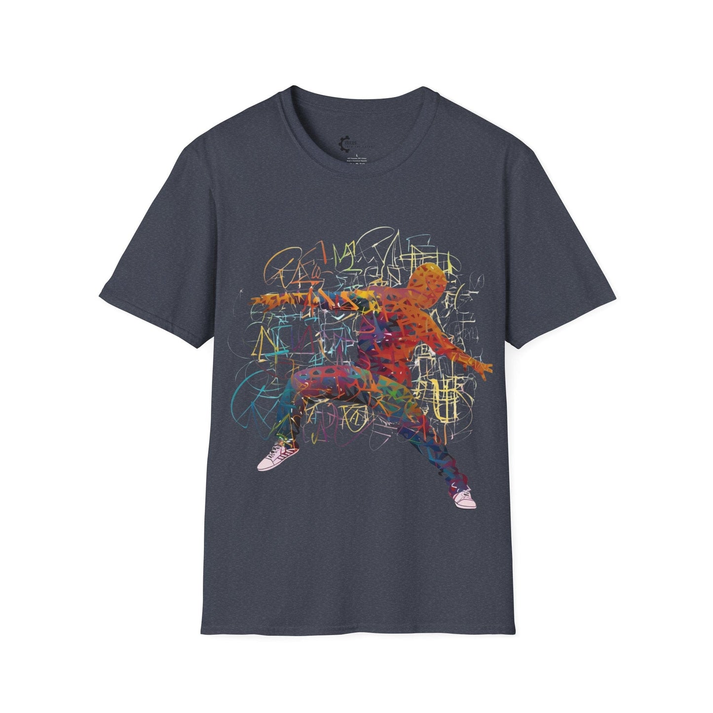 Abstract Breakdance Unisex Softstyle T-Shirt