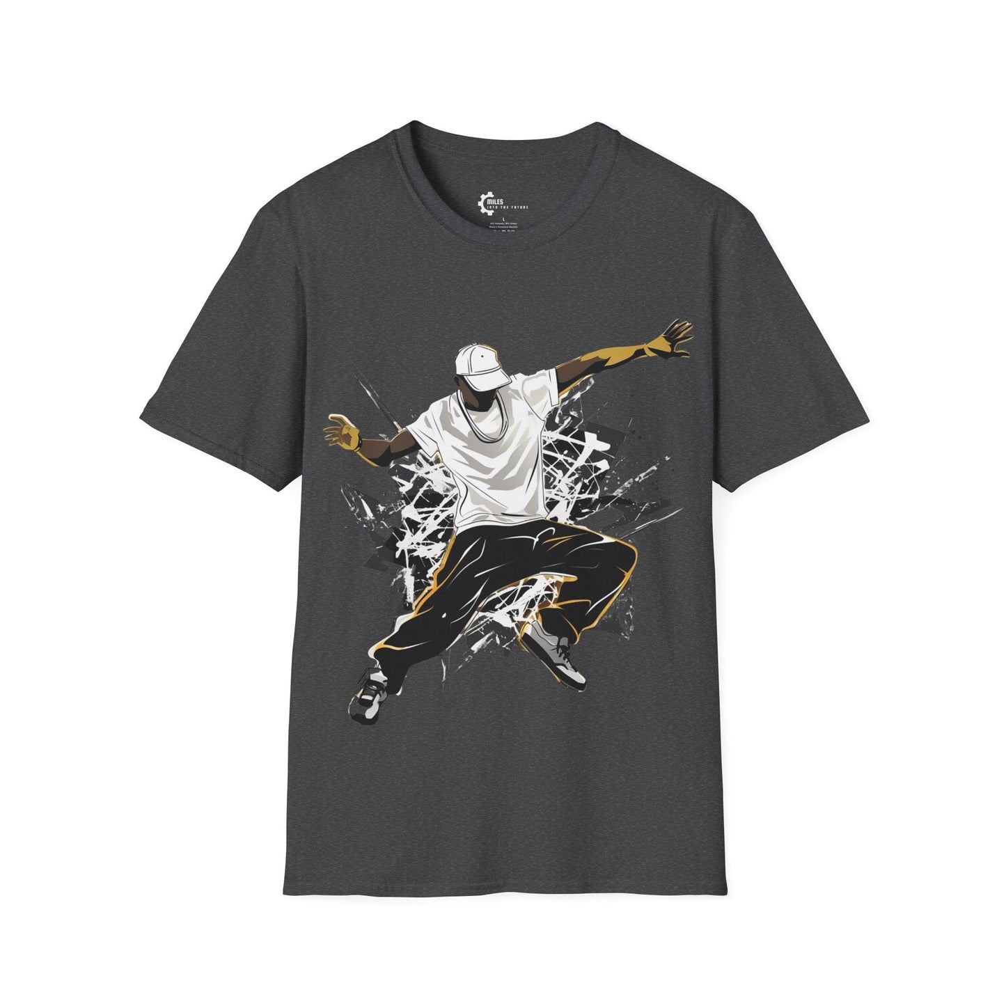 Break dance Unisex Softstyle T-Shirt