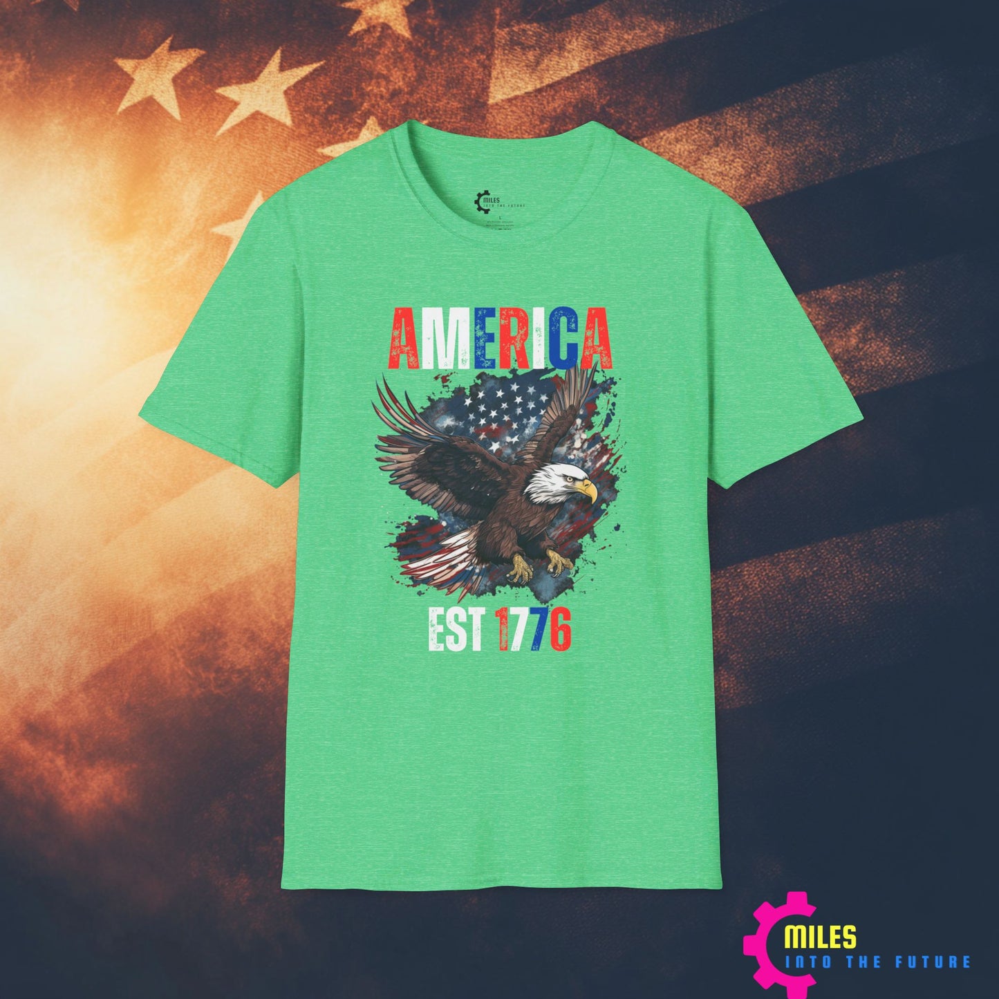 America Eagle Unisex Softstyle T-Shirt