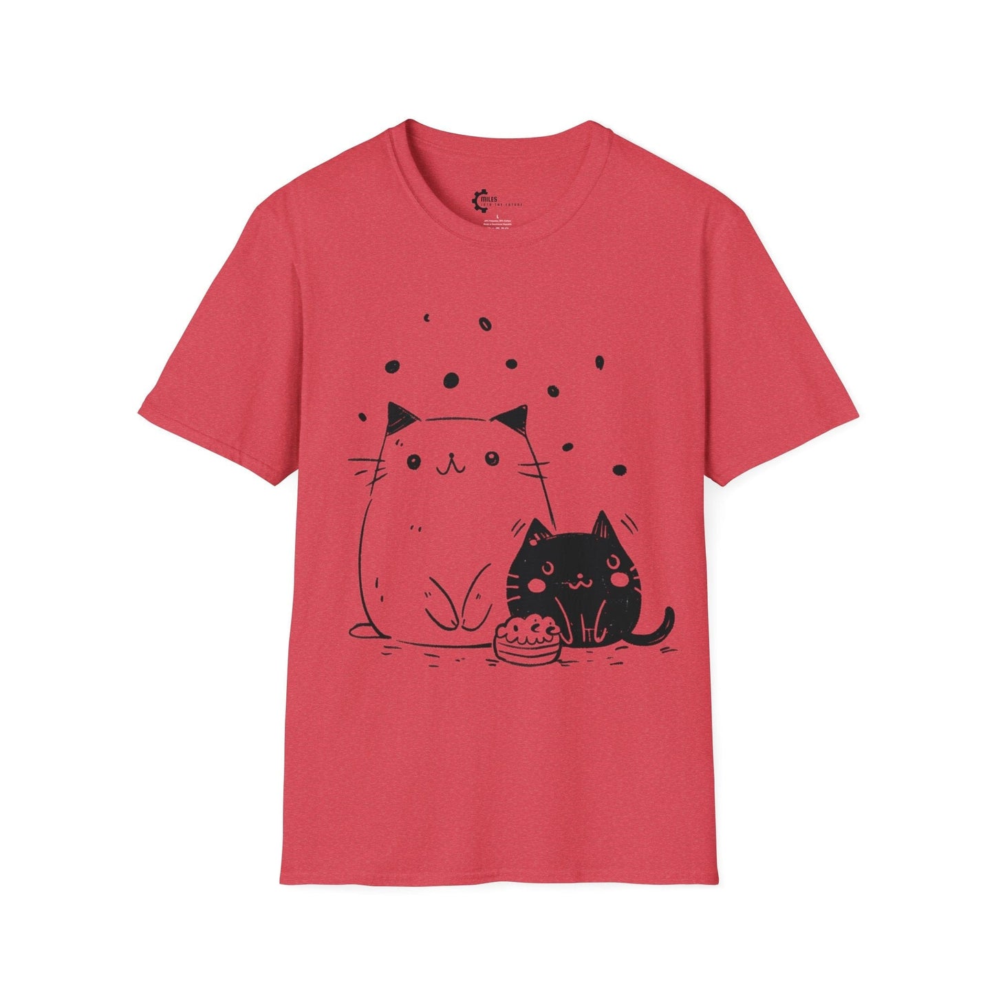 Feline Fun Unisex Softstyle T-Shirt