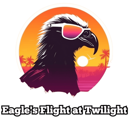 Humor- Eagle Sunset Unisex Softstyle T-Shirt