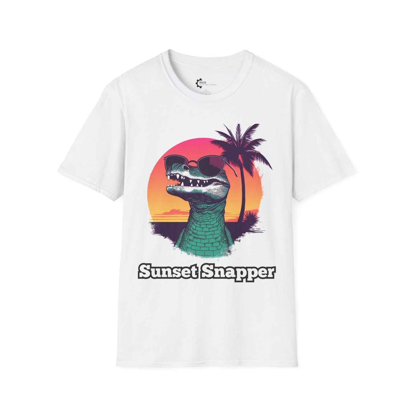 Humor- Sunset Snapper Unisex Softstyle T-Shirt