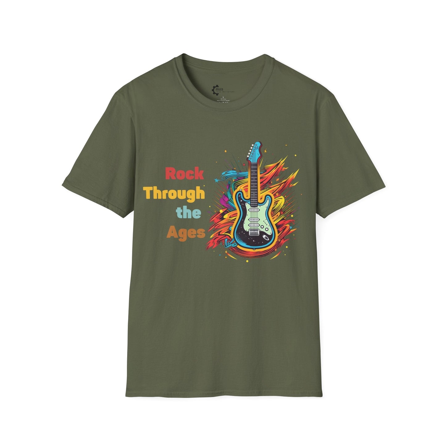 Rock through the Ages Unisex Softstyle T-Shirt