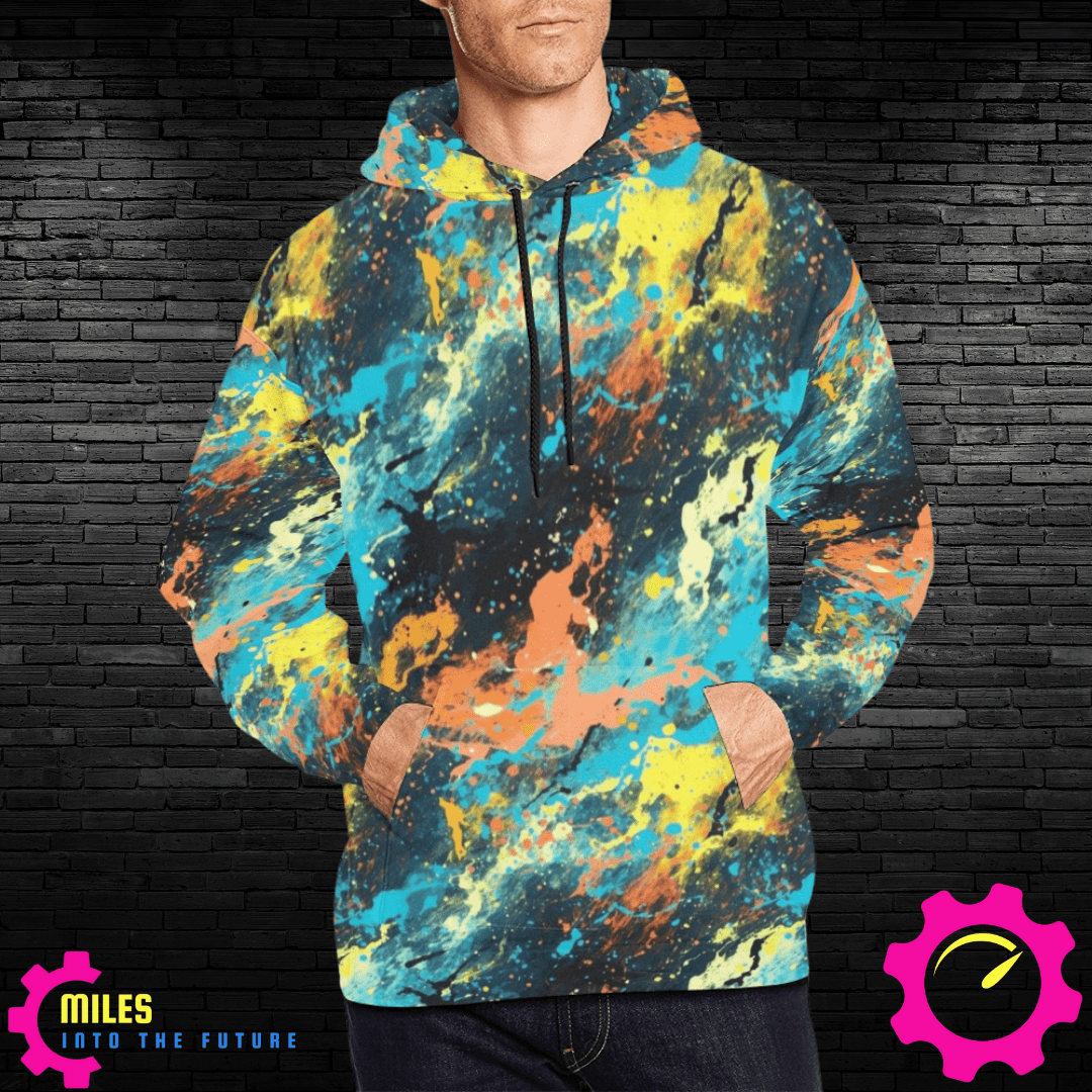 Cosmic Splatter Hoodie