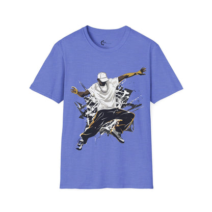 Break dance Unisex Softstyle T-Shirt