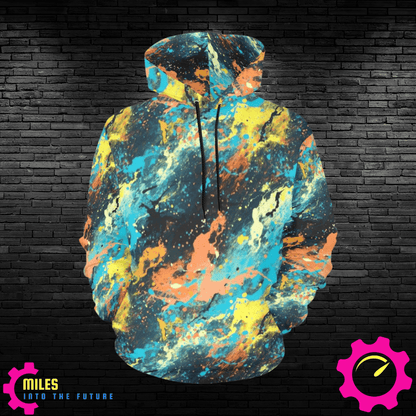 Cosmic Splatter Hoodie