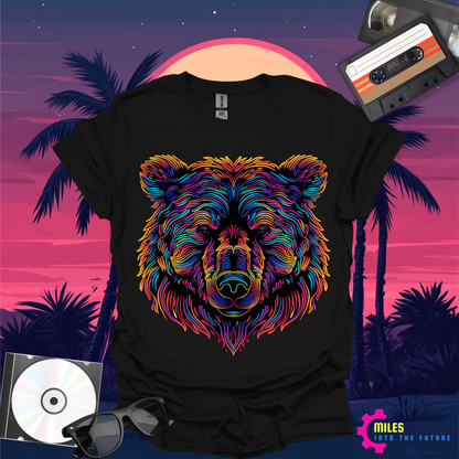 Neon Bear Unisex Softstyle T-Shirt