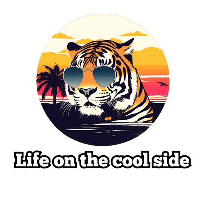 Humor- Tiger Cool Unisex Softstyle T-Shirt