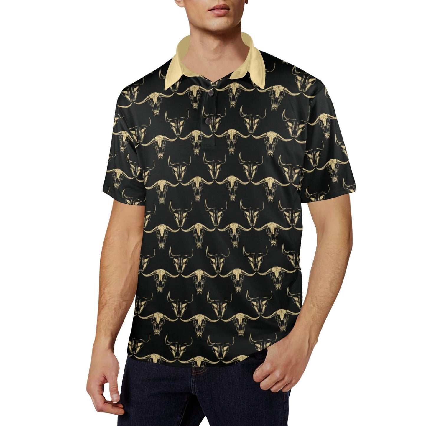 Longhorn Skulls Men's Polo