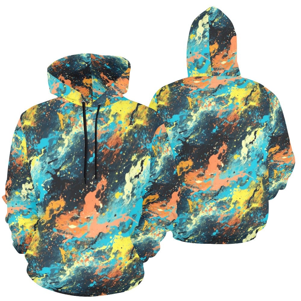 Cosmic Splatter Hoodie