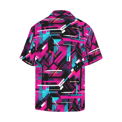 90s Retro Geometric Men's Shirt